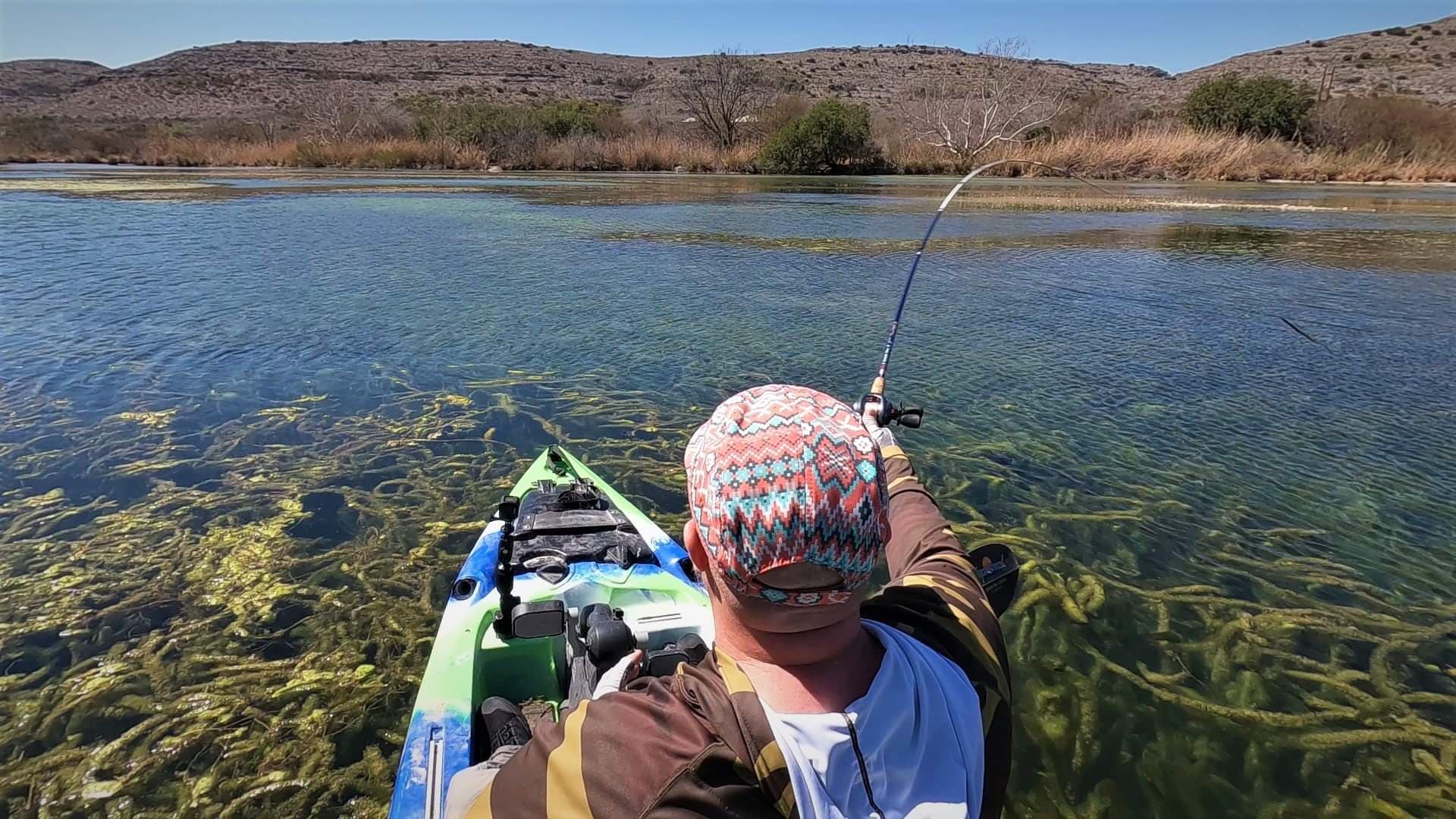Kayak Fishing in Texas - Colorado River Land Trust